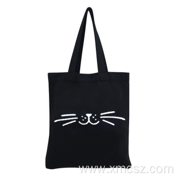 8 oz canvas portable cat tote bag